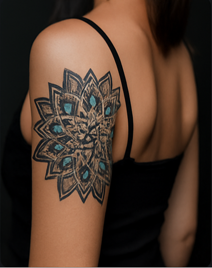 Sacred Geometry Sleeve