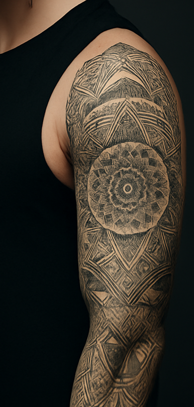 Dotwork Mandala